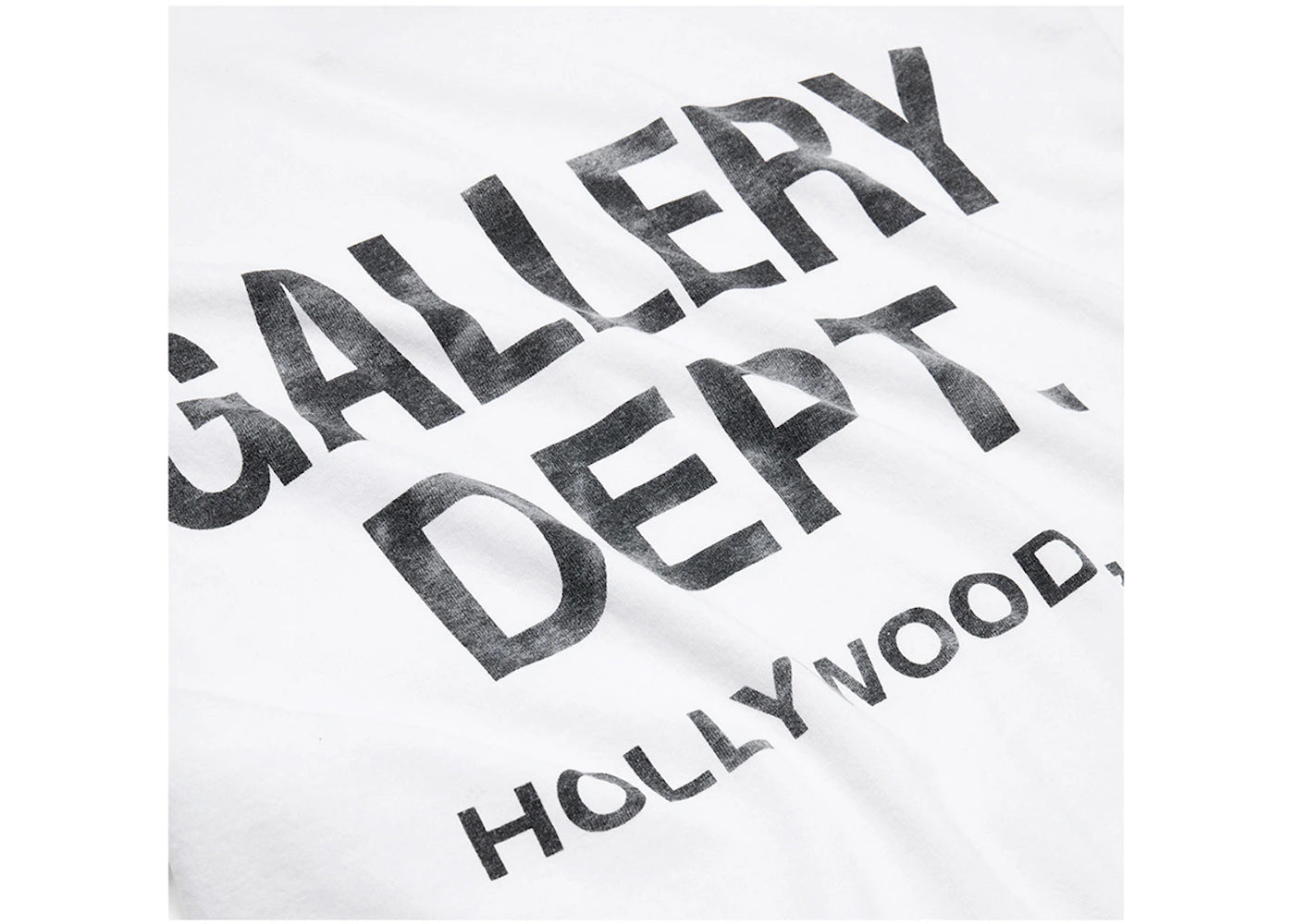 Gallery Dept. Souvenir T-Shirt White Black
