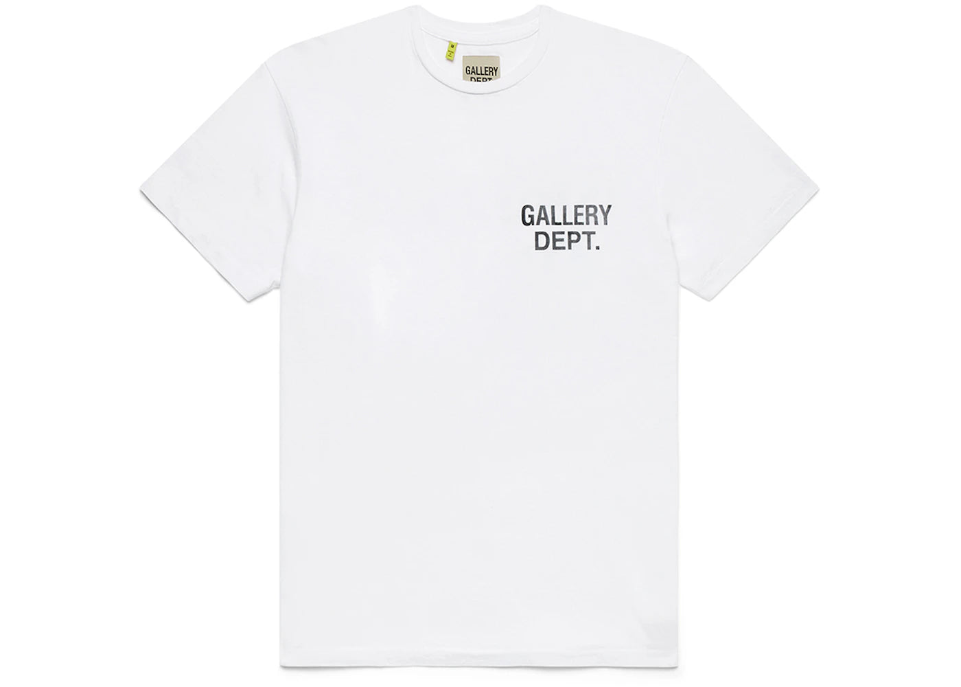 Gallery Dept. Souvenir T-Shirt White Black - vue secondaire A