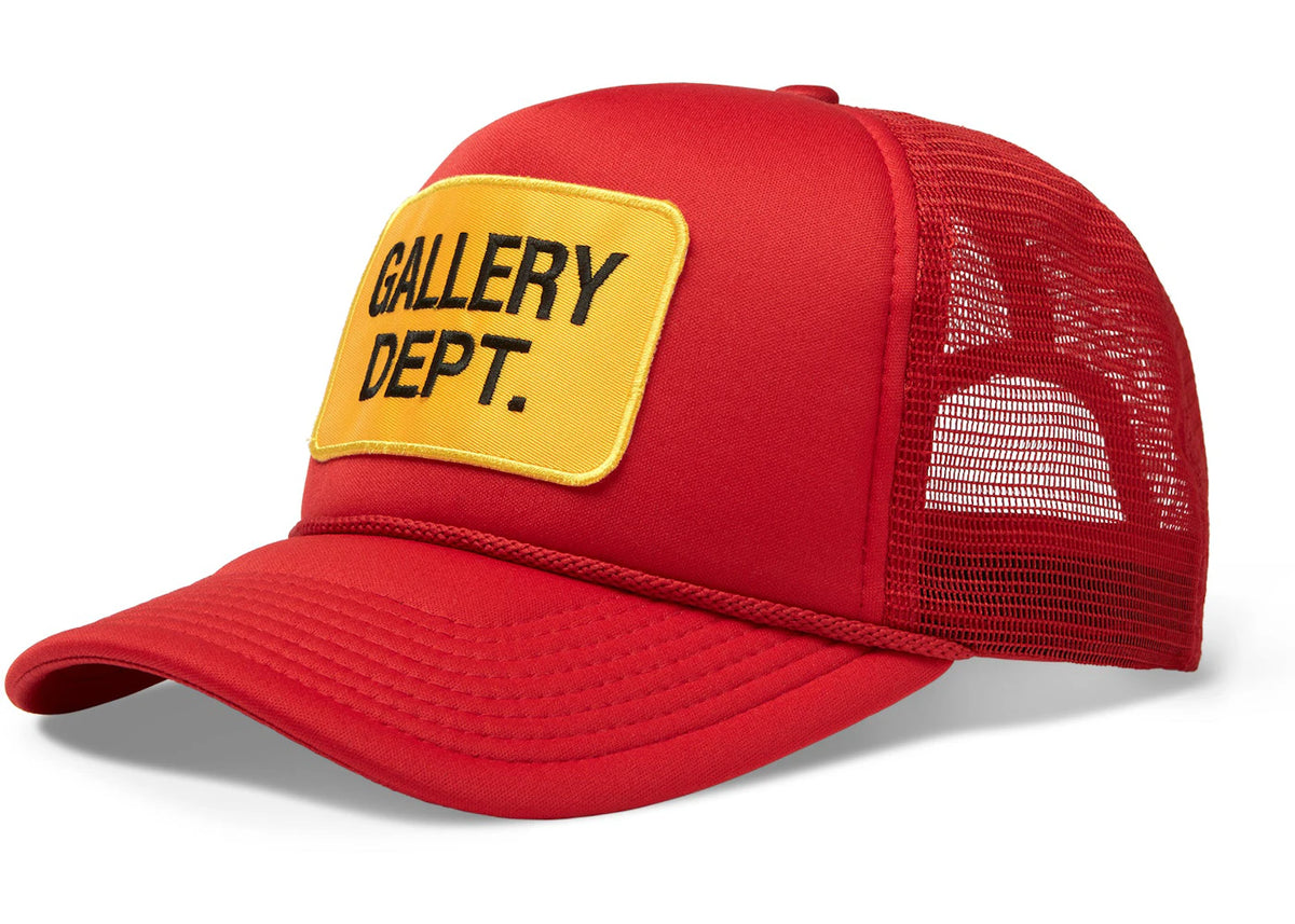 Gallery Dept. Souvenir Trucker Hat Red - vue 360