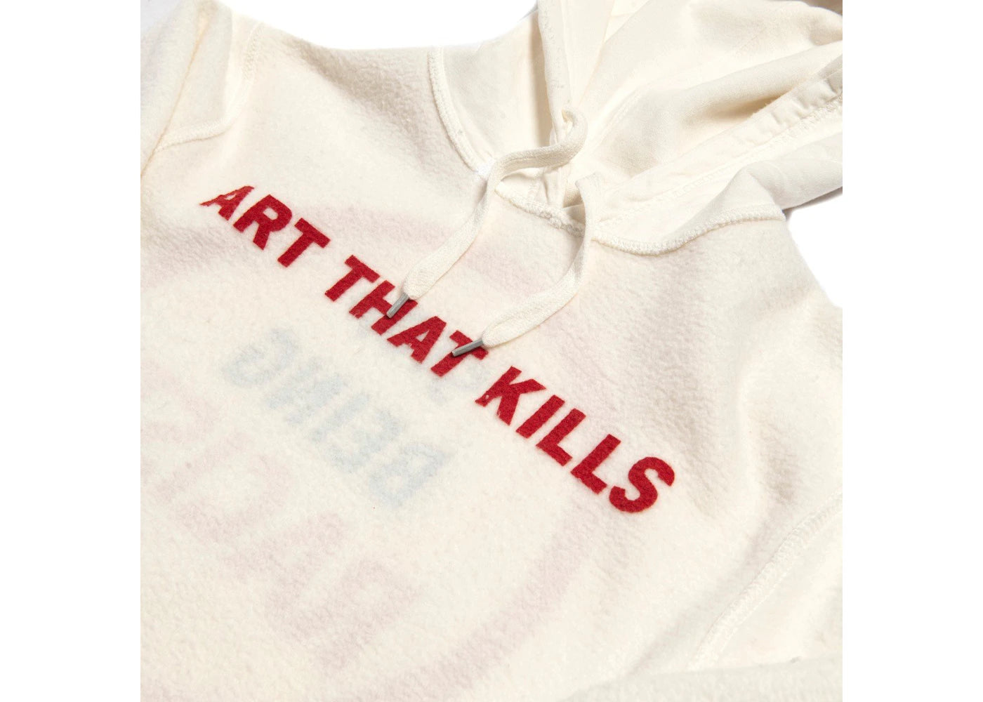 Gallery Dept. Stop Being Racist Reversible ATK Hoodie White - vue secondaire A