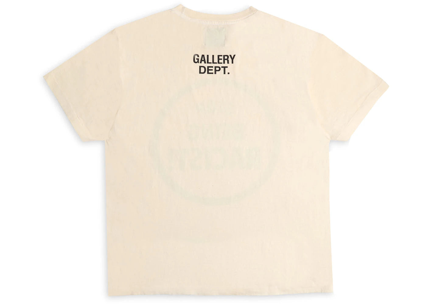 Gallery Dept. Stop Being Racist T-shirt Cream - vue secondaire B