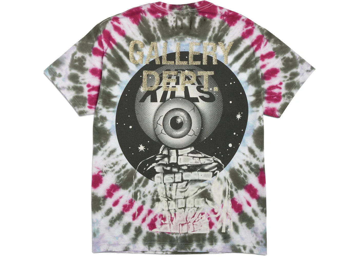 Gallery Dept. Totally Rod T-shirt Tie Dye - vue secondaire B