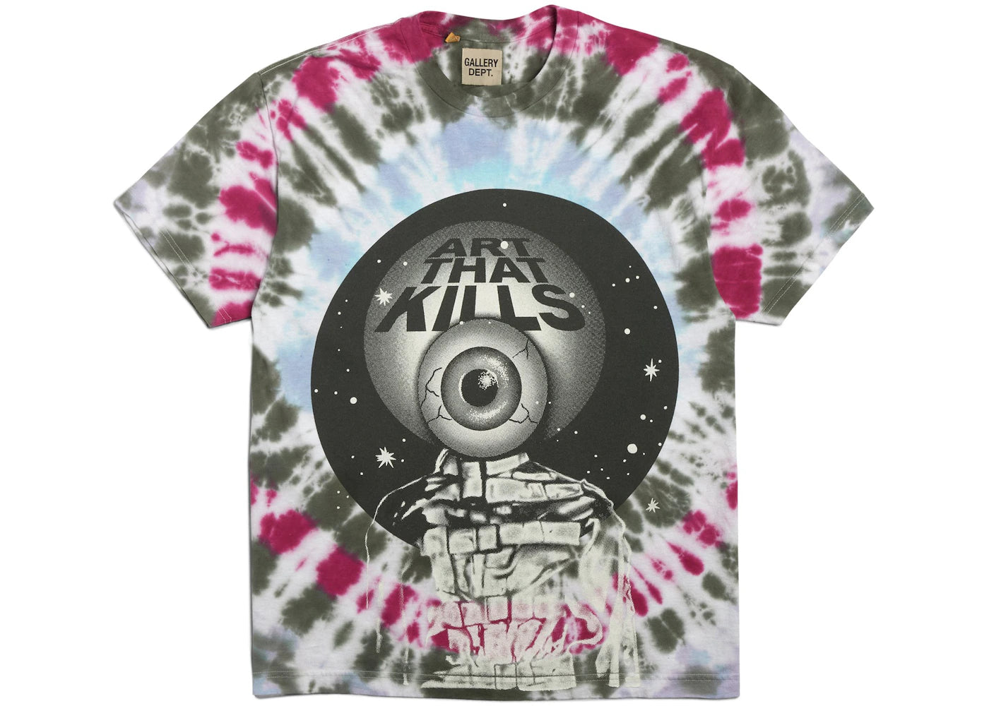 Gallery Dept. Totally Rod T-shirt Tie Dye - vue secondaire A