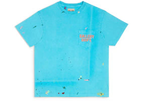 Gallery Dept. Vintage Logo Painted Tee Turquoise
