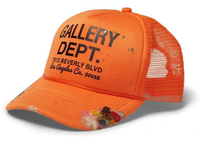 Gallery Dept. Workshop Trucker Hat Orange - authentic Gallery Dept. product