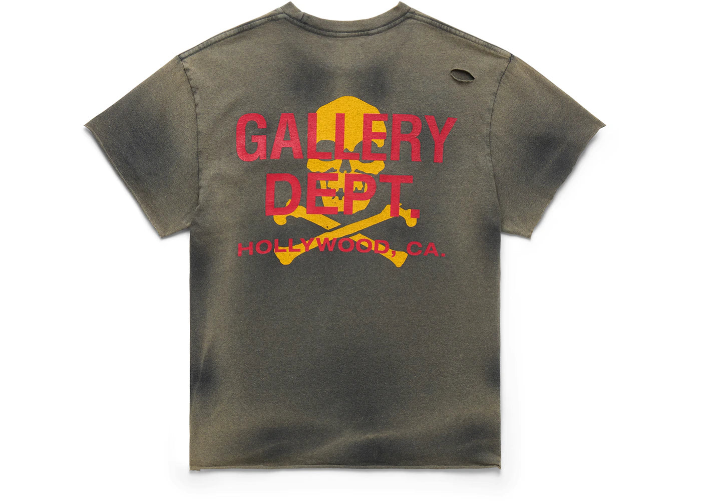 Gallery Dept. Zip Tee Vintage Black - vue secondaire A