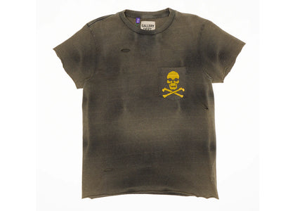 Gallery Dept. Zip Tee Vintage Black - authentic Gallery Dept. product