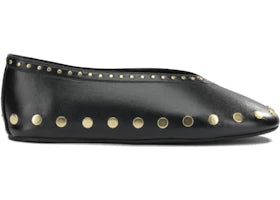 Ganni Jenny Classic Ballet Flats Black (Women's) - vue 360
