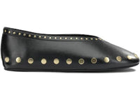 Ganni Jenny Classic Ballet Flats Black (Women's)