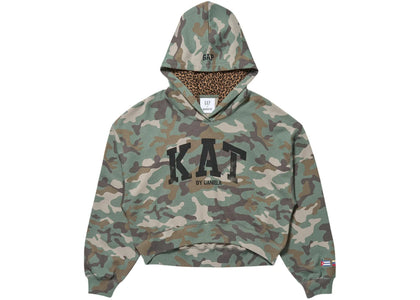 Gap x KATSEYE Daniela Hoodie Camo Multicolor - authentic Gap apparel