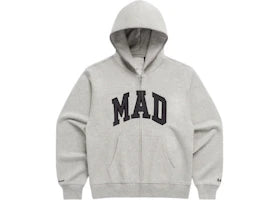Gap x MadHappy Mad Full Zip Hoodie Light Gray