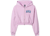 Gap x MadHappy Women's Full Zip Cropped Mad Hoodie Lavender