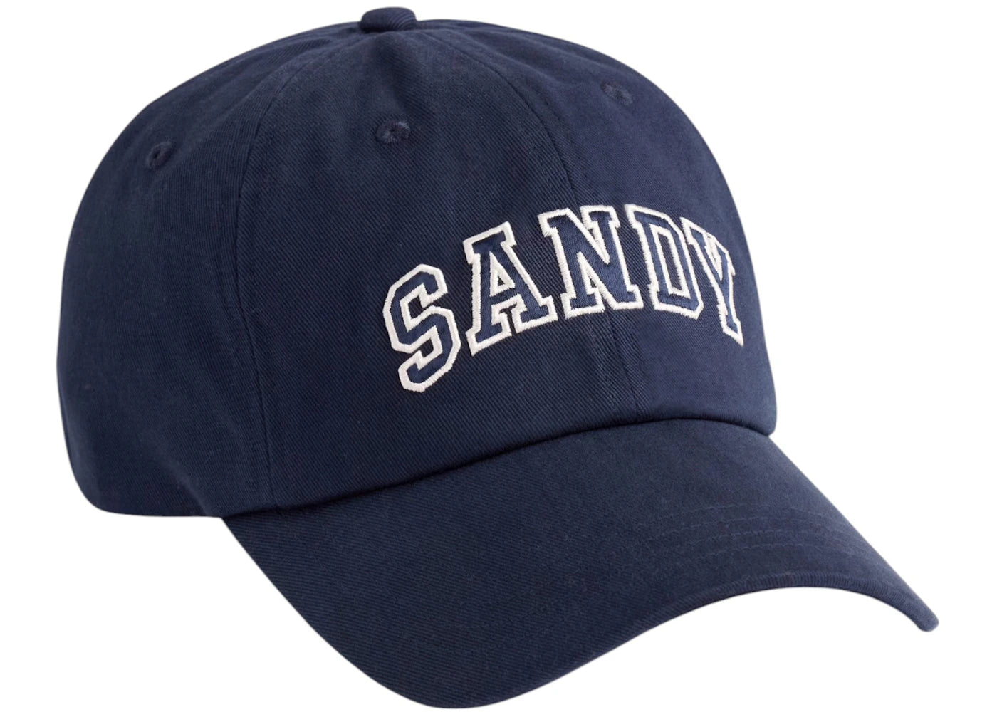 Gap x Sandy Liang Logo Baseballkappe, marineblau, Uniform - vue 360