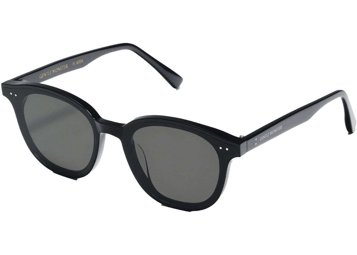 Gentle Monster Lang 01 Sunglasses Black (01) - vue 360