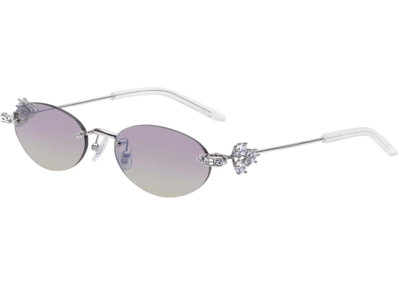 Gentle Monster Orora 02(VYG) Sunglasses Silver/Violet - vue secondaire A