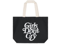Girls Don't Cry Logo Tote Bag Black