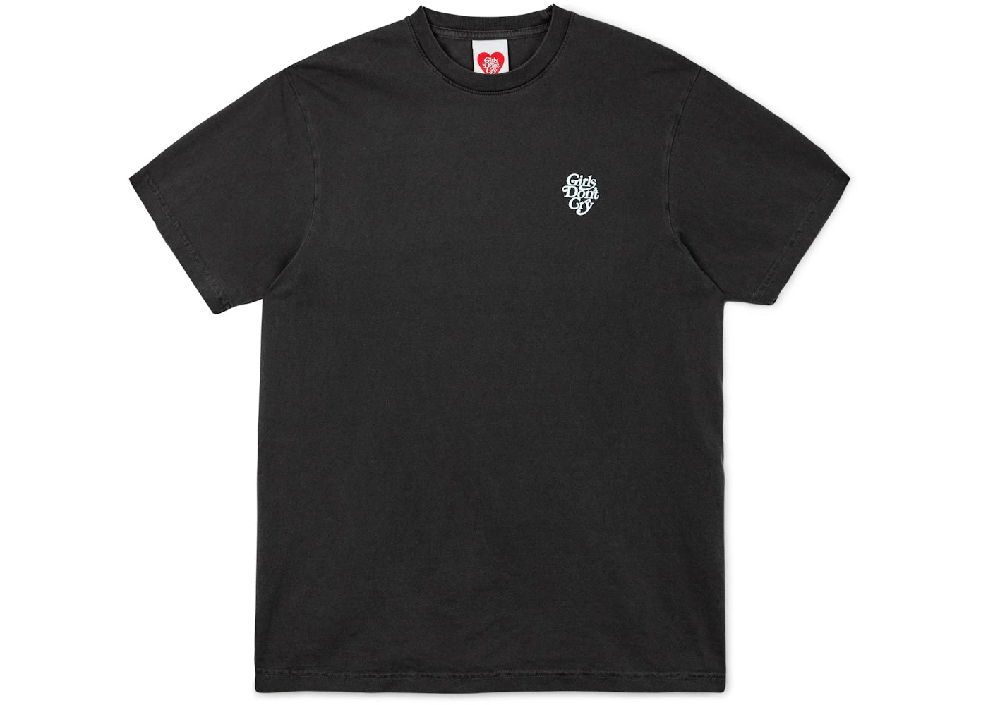 Girls Don't Cry Washed GDC Logo Tee Black/Blue - vue secondaire B
