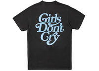 Girls Don't Cry Washed GDC Logo Tee Black/Blue