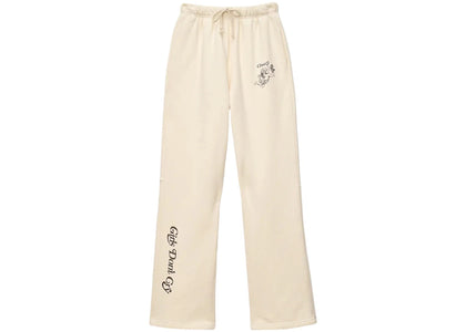 Girls Don't Cry x Cherry Angel Sweatpants Cream - apparel view 2