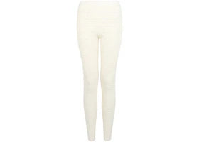 Givenchy 4G Mesh Monogram Stretch Leggings Off White - vue 360