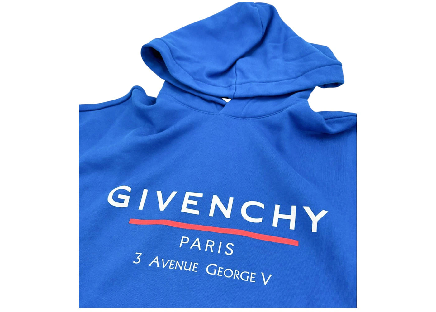 Givenchy Address Hoodie Ocean Blue - vue secondaire B