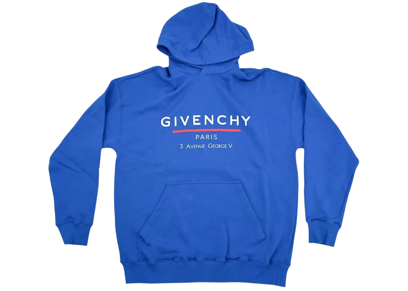 Givenchy Address Hoodie Ocean Blue - vue secondaire A