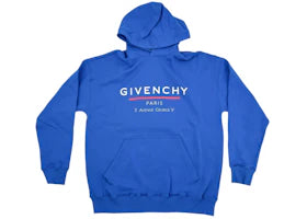 Givenchy Address Hoodie Ocean Blue