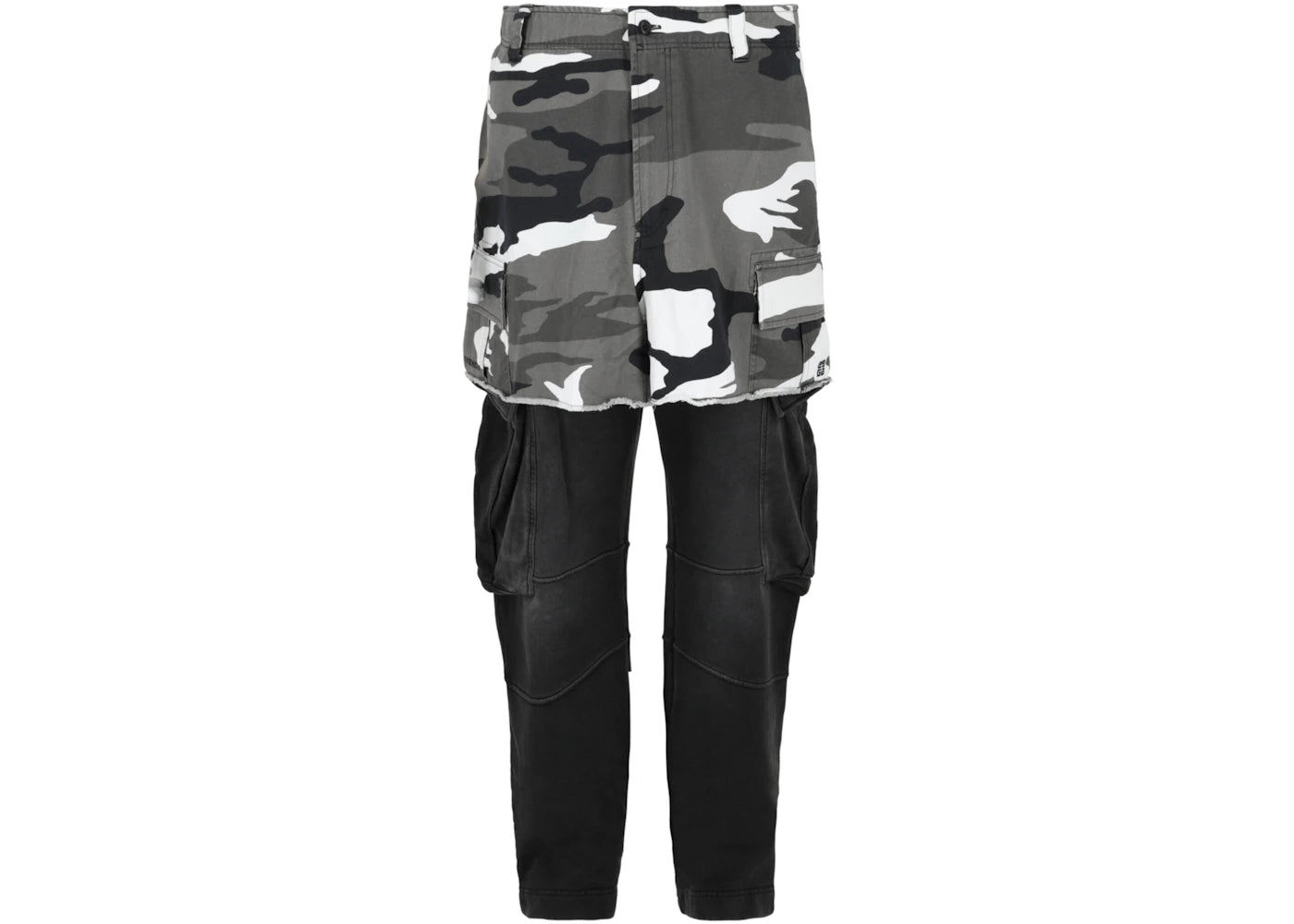 Givenchy Cargo Pants With Camo Skirt Multi - vue secondaire A
