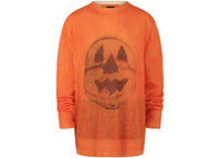 Givenchy Ceramics-Print Sweater Pumpkin