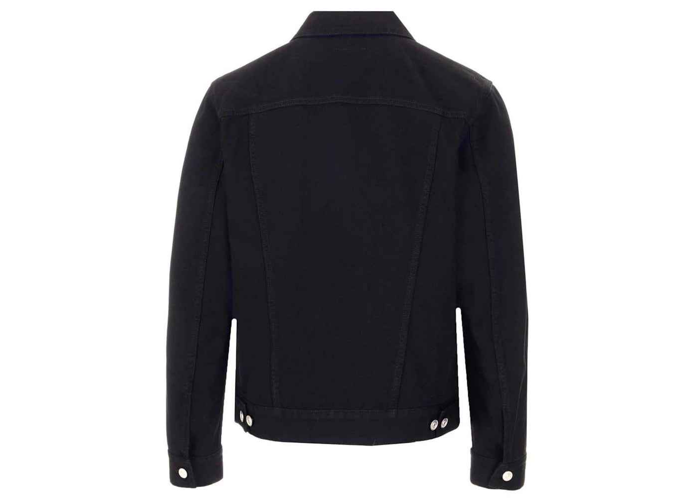 Givenchy Classic Fit Denim Jacket Black - vue secondaire B
