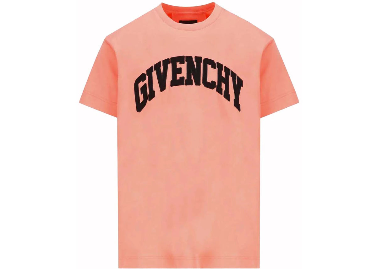 Givenchy College Oversize T-Shirt Coral - vue secondaire A
