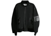 Givenchy Couture Seam Bomber Jacket Black