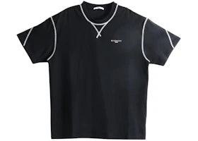 Givenchy Couture Seam Contrasted Stitch T-shirt Black