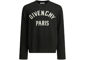 Givenchy Couture Seam Crewneck Sweater Black - vue 360