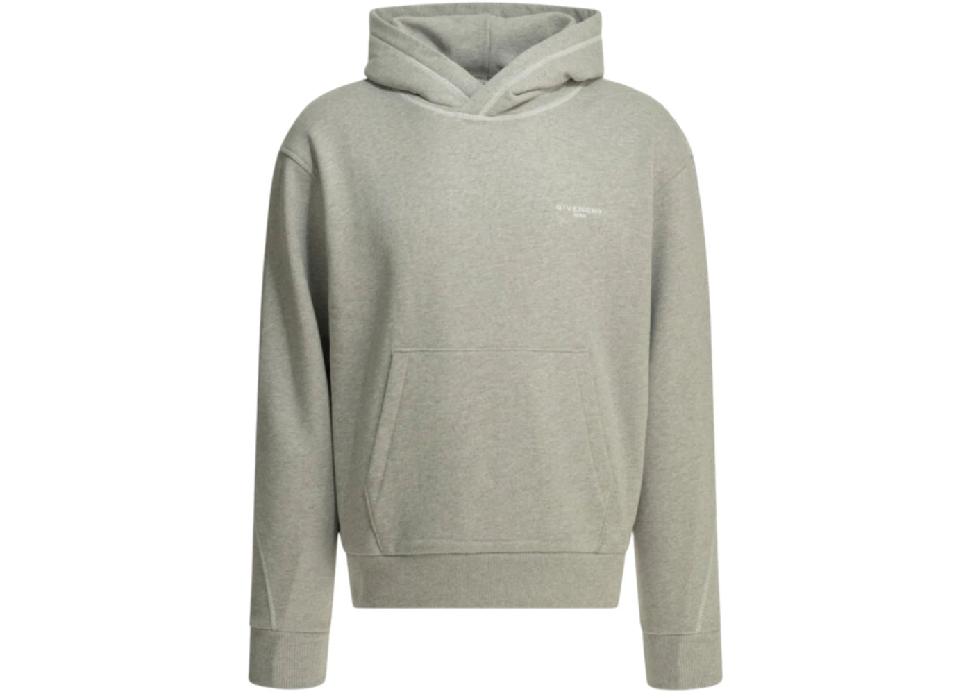 Givenchy Couture Seam Hoodie Grey - vue secondaire A