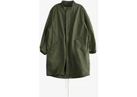 Givenchy Couture Seam Parka Coat Khaki