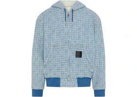 Givenchy Denim Hooded Jacket Blue