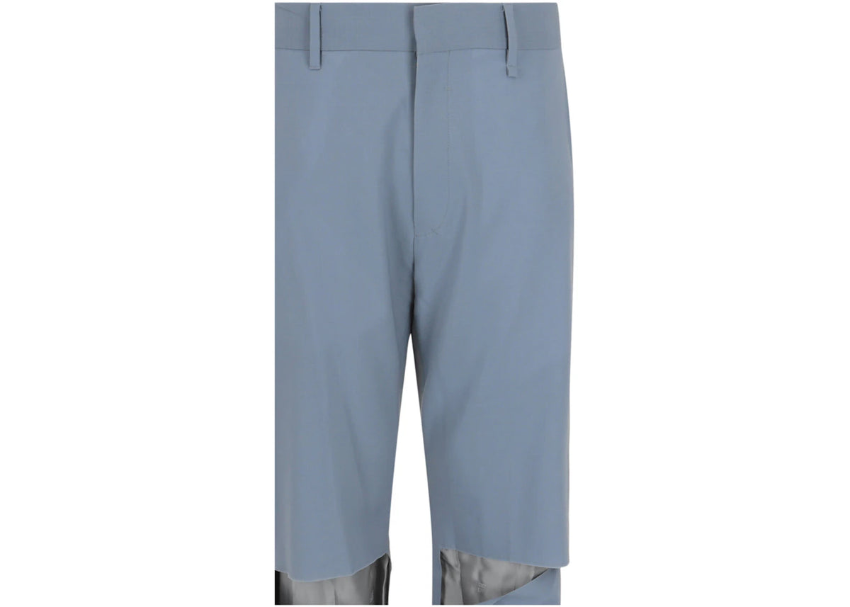 Givenchy Destroyed Straight Fit Pants Pearl Grey - vue secondaire B