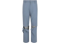 Givenchy Destroyed Straight Fit Pants Pearl Grey