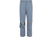 Givenchy Destroyed Straight Fit Pants Pearl Grey