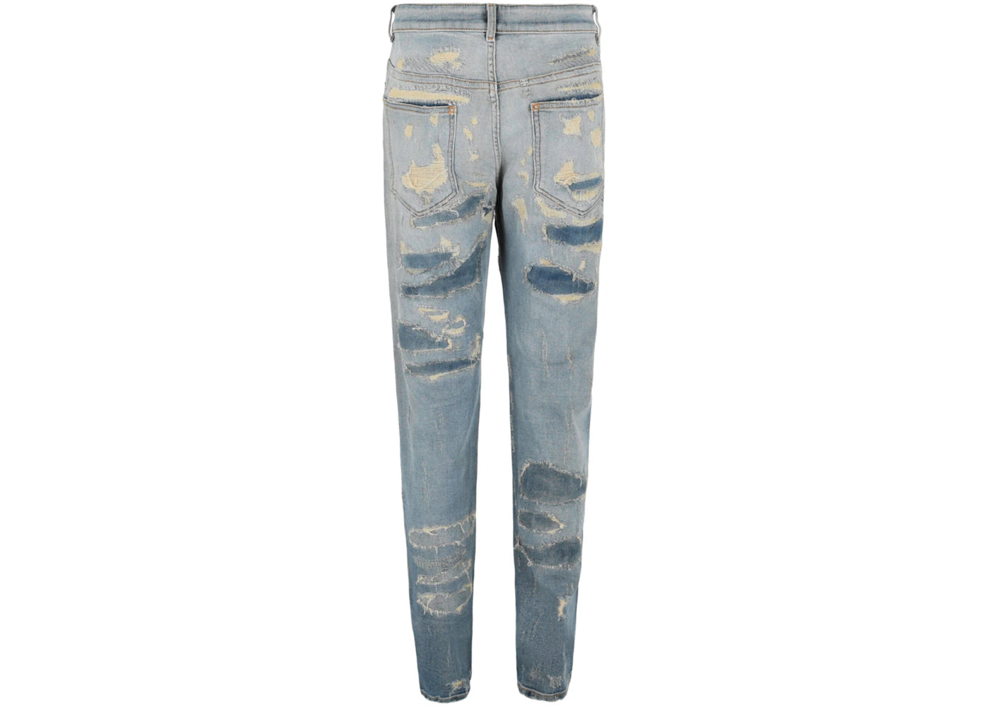 Givenchy Distressed Jeans Light Blue - vue secondaire B