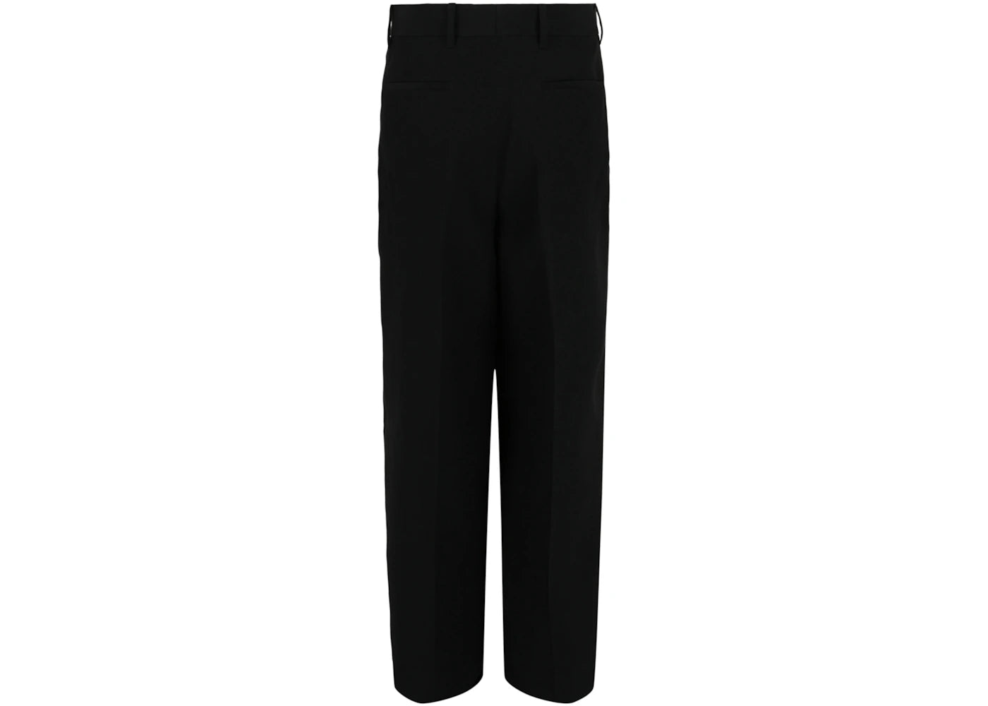 Givenchy Extra Wide-Leg Wool Trousers Black - vue secondaire B