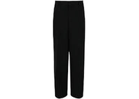 Givenchy Extra Wide-Leg Wool Trousers Black