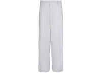 Givenchy Extra Wide-Leg Wool Trousers Chalk