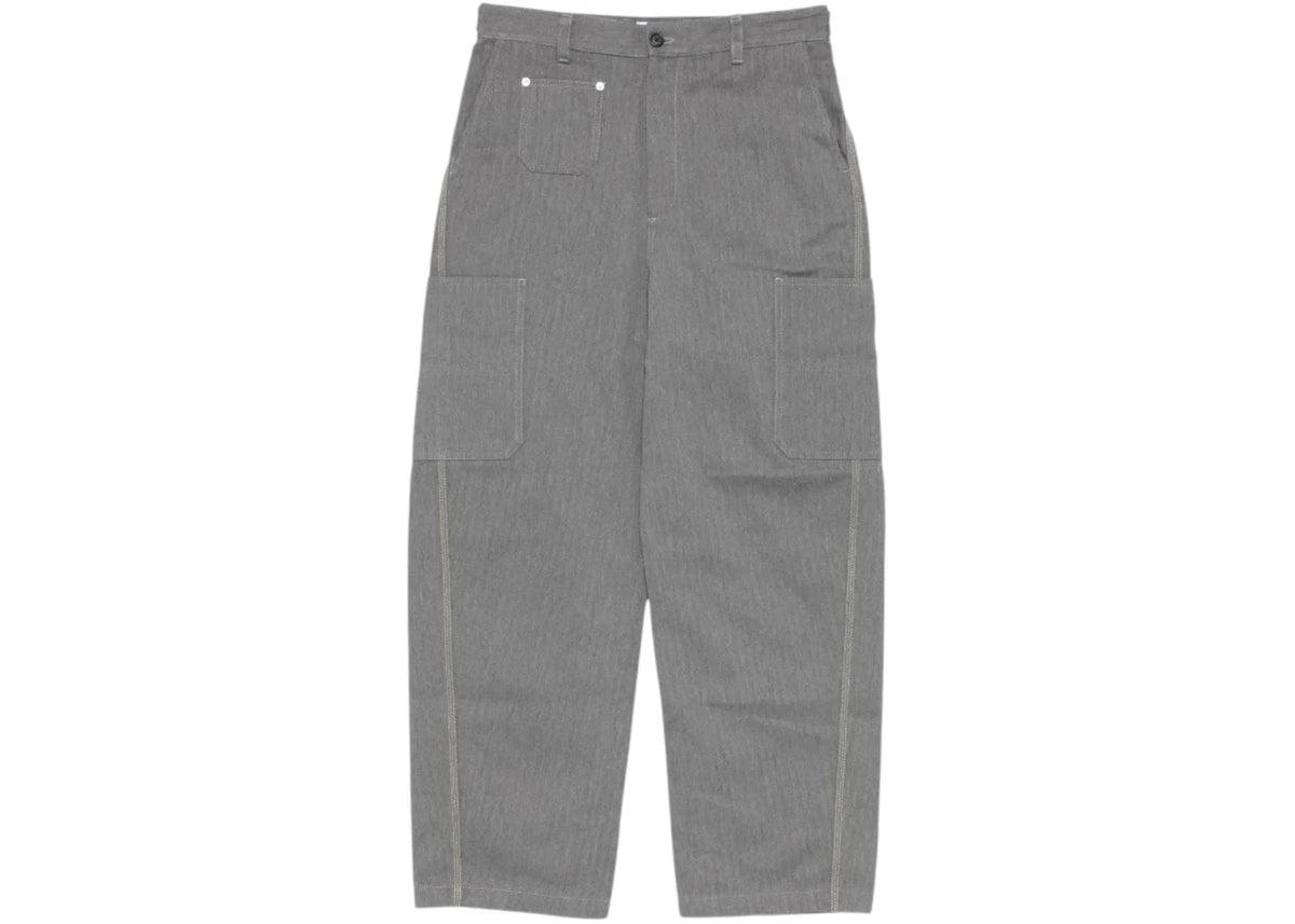 Givenchy Front Couture Seams Denim Pants Grey - vue secondaire A