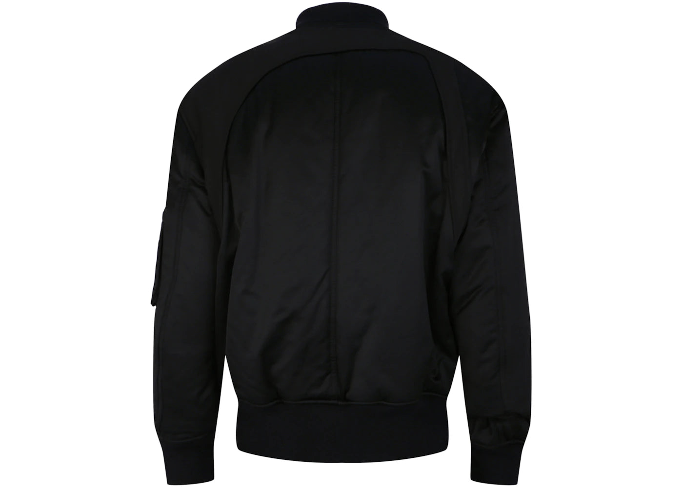 Alexander McQueen Harness Ma 1 Bomber Jacket Black - vue secondaire B