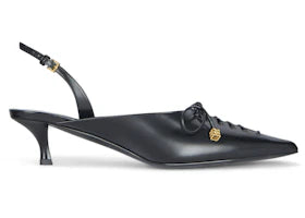 Givenchy Lace-up Slingbacks Black (Women's) - vue 360