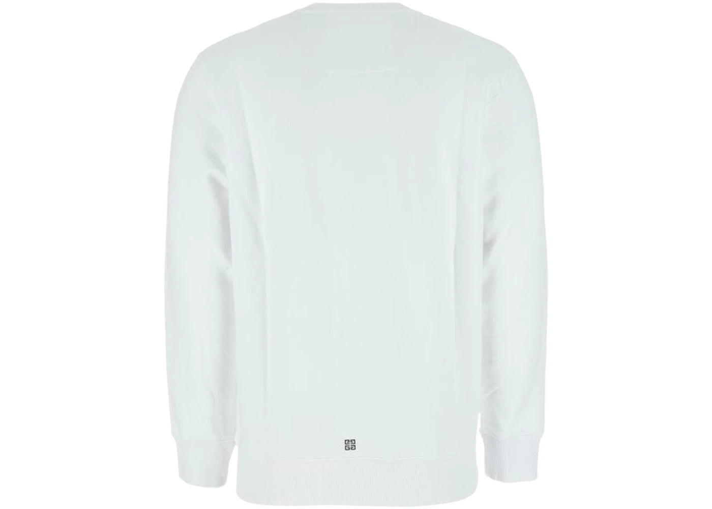 Givenchy Logo Print Slim Fit Sweatshirt White - vue secondaire A