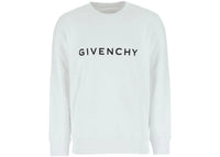 Givenchy Logo Print Slim Fit Sweatshirt White