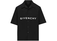 Givenchy Logo Printed Short-Sleeved Shirt Black